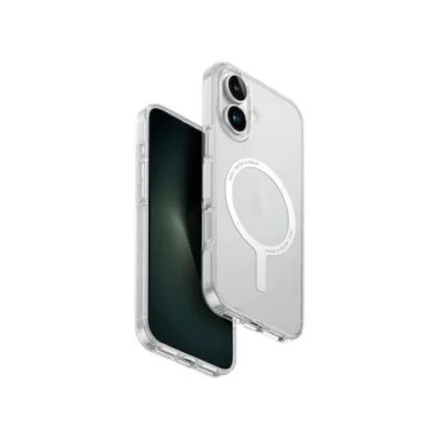 Uniq Hybrid Iphone 16 Plus (2024) 6.7 Magclick Charging Clario (Eco) - Lucent (Clear)